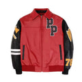 Men’s Leather Jacket Red